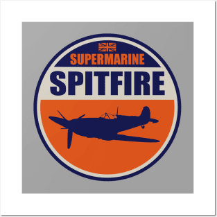 Supermarine Spitfire Posters and Art